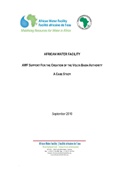 AWF Support for the Creation of the Volta Basin Authority